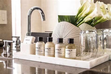 luxury hotel bathroom amenities